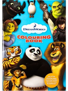 Dreamworks Colouring Book