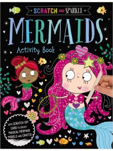 Scratch And Sparkle Mermaids Activity Book