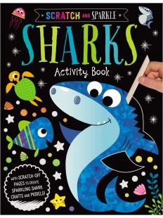 Scratch and Sparkle Sharks Activity Book