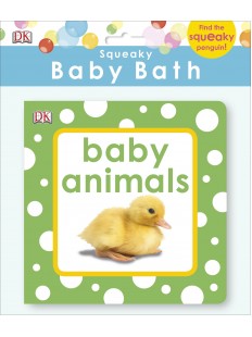 Squeaky Baby Bath Book Baby Animals