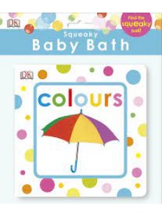 Squeaky Baby Bath Book Colours