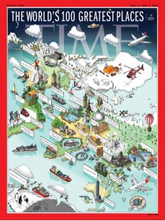 Time Aug 2021 The World's 100 Greatest Places (Single Issue)